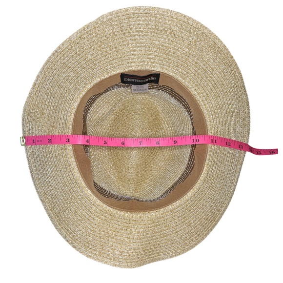 Pierre Cardin Stylish Cream & Tan Fedora Hat - Picture 4 of 8